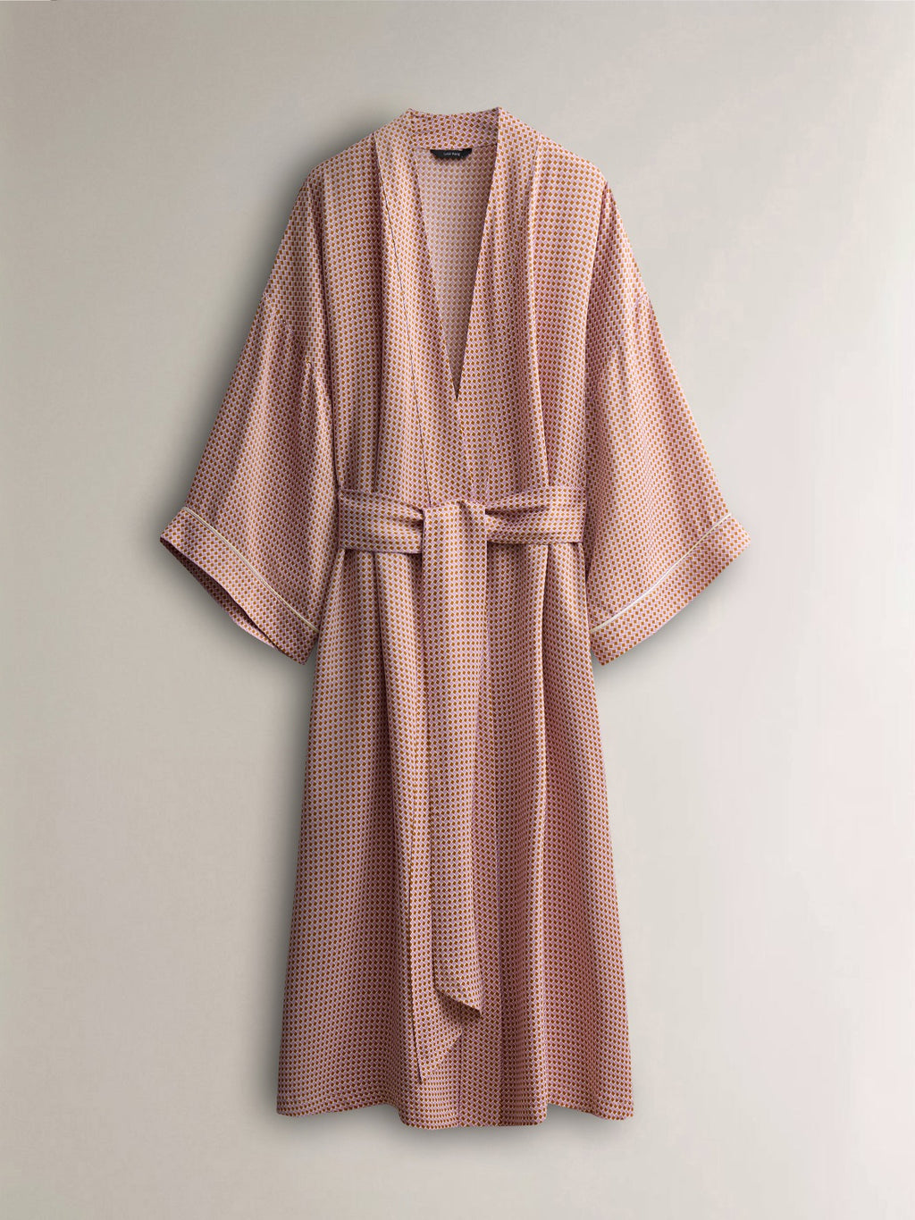 Luisa Wang -Kimono elegante me teksturë të lehtë
