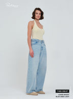 Pantallona jeans të gjera loose baggy